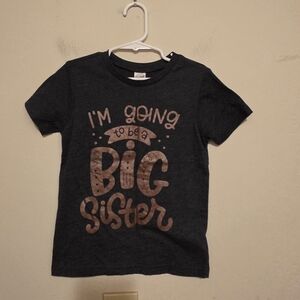 Kavio !  toddler big sister shirt size 4T